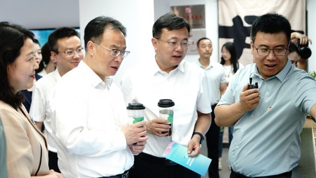 甘肃省青年发展型城市建设现场推进会走进3118云顶集团青年活力街区