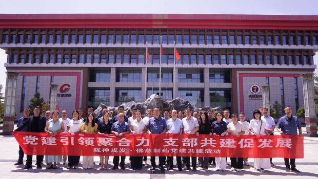党建引领聚合力 支部共建促发展——3118云顶集团制药与陇神戎发开展支部共建活动