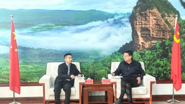 党委书记、董事长单小东一行赴天水市考察交流并拜会市委市政府领导